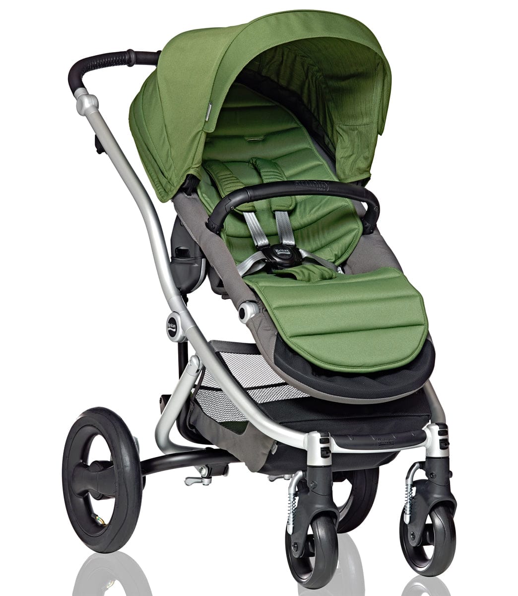 Britax Affinity Complete Stroller, Silver - Cactus Green