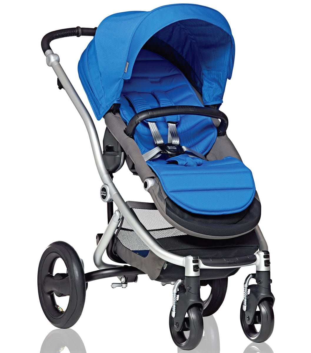 Britax Affinity Complete Stroller, Silver - Sky Blue - S932200