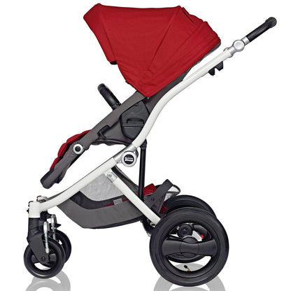 Britax Affinity Complete Stroller, White - Red Pepper