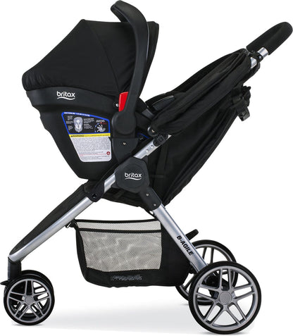 Britax B-Agile 3 & B-Safe 35 Travel System - Black