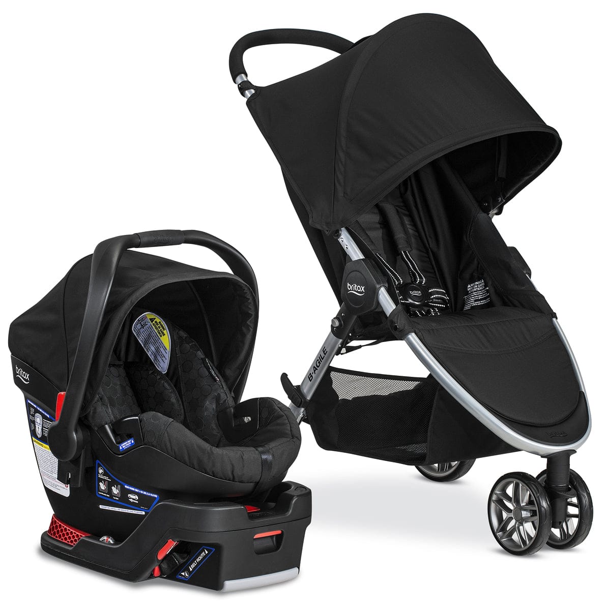 Britax B-Agile 3 & B-Safe 35 Travel System - Black