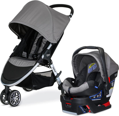 Britax B-Agile 3 & B-Safe 35 Travel System - Steel