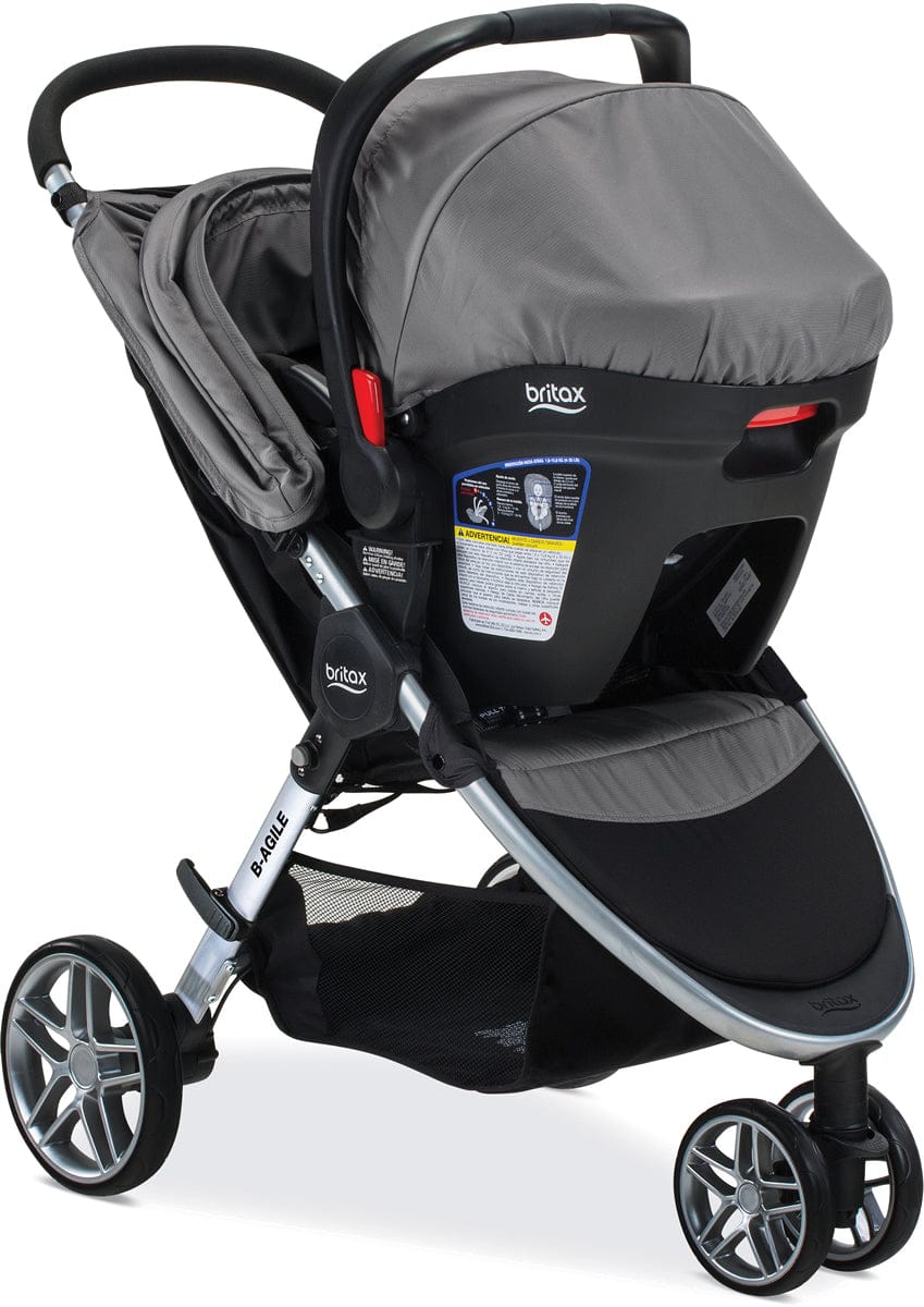 Britax B-Agile 3 & B-Safe 35 Travel System - Steel