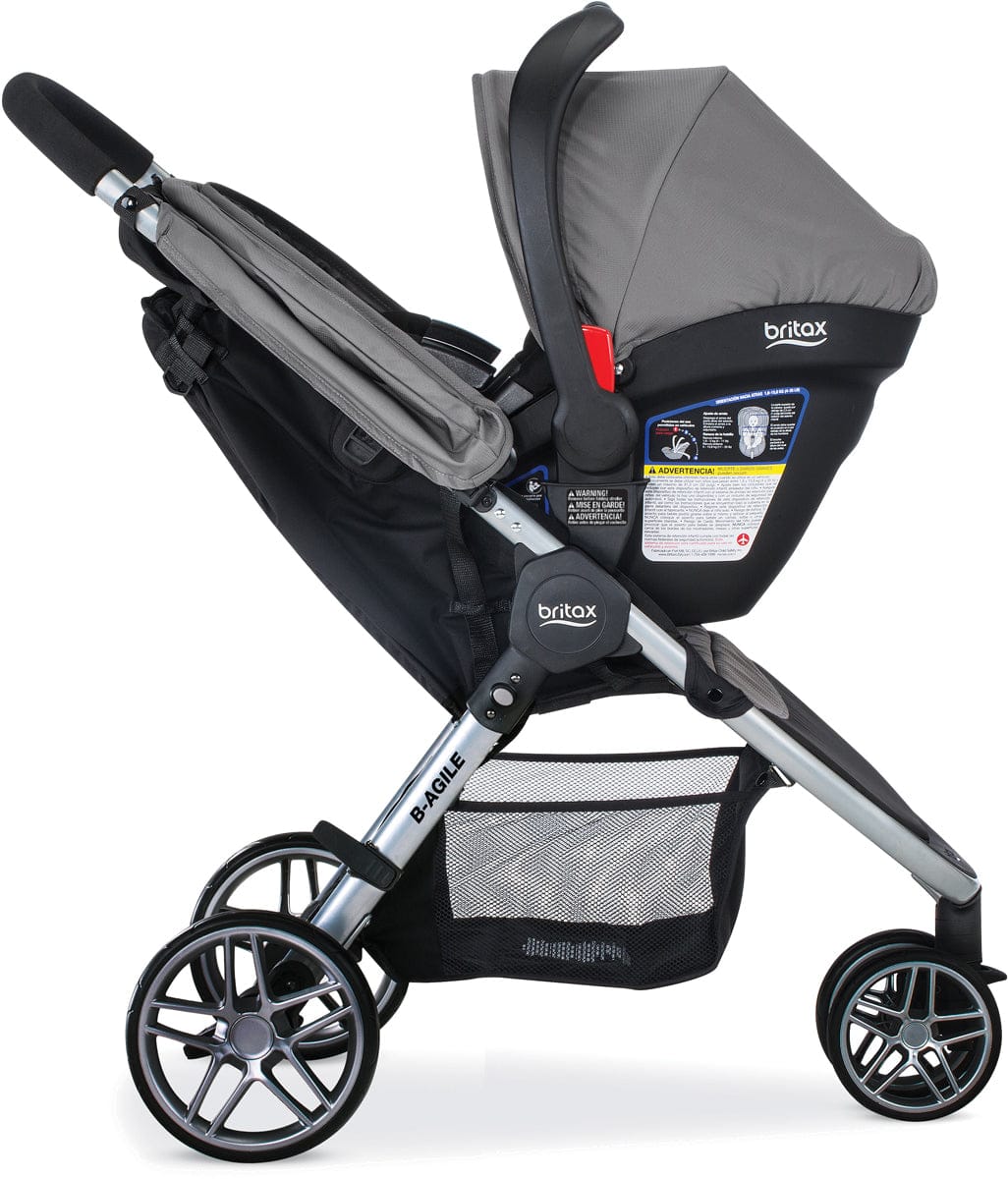 Britax B-Agile 3 & B-Safe 35 Travel System - Steel