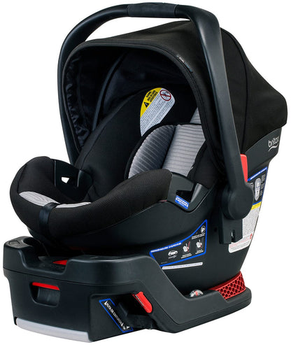 Britax B-Agile 3 & B-Safe 35 Travel System - Dual Comfort Black / Grey