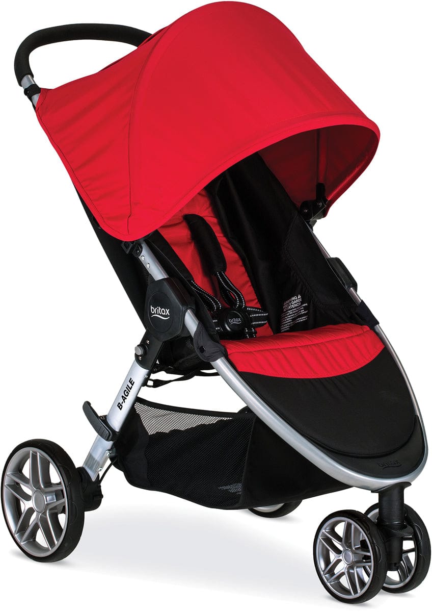 Britax B-Agile 3 Compact Stroller - Red