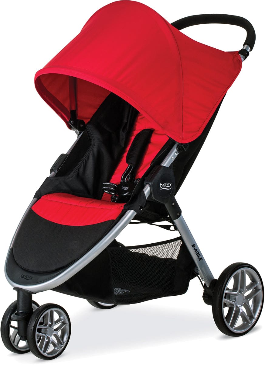 Britax B-Agile 3 Compact Stroller - Red