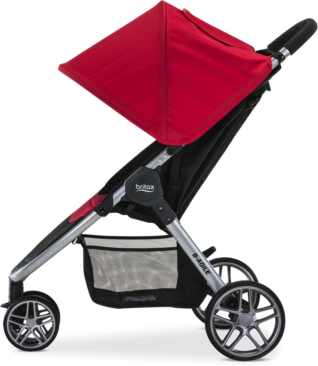 Britax B-Agile 3 Compact Stroller - Red