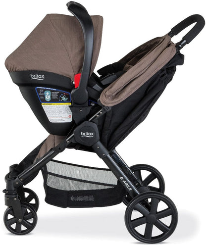 Britax B-Agile 4 & B-Safe 35 Travel System - Fossil Brown