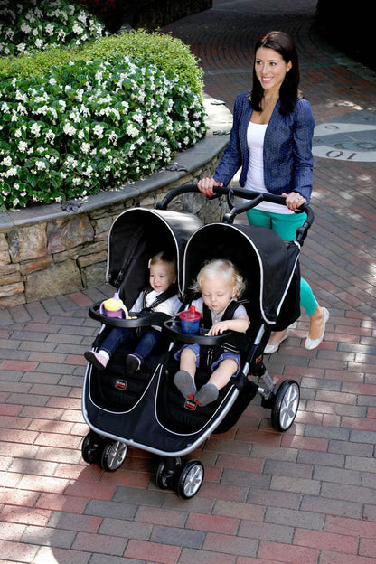 Britax B-Agile Double Stroller - Sandstone - U491844
