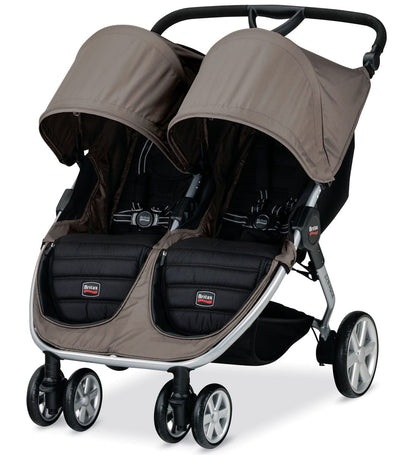 Britax B-Agile Double Stroller - Sandstone - U491844