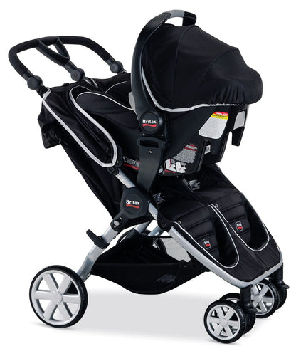 Britax B-Agile Double Stroller Travel System - Black - U491842-E9BE53C