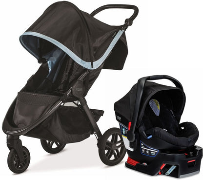Britax B-Free & B-Safe 35 Travel System - Frost/Black - U741901-E1A725M