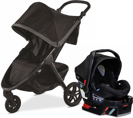 Britax B-Free & B-Safe 35 Travel System - Pewter/Black - U711903-E1A725M