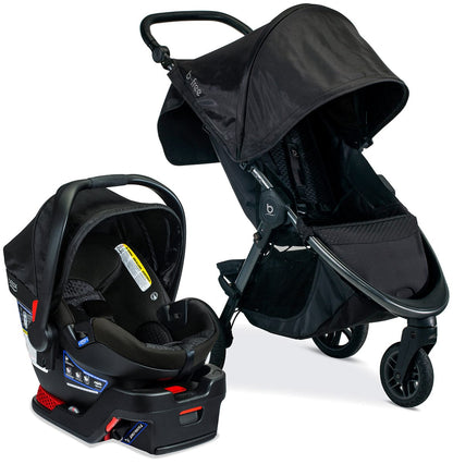 Britax B-Free & B-Safe Gen2 FlexFit Travel System - Midnight - S12777200