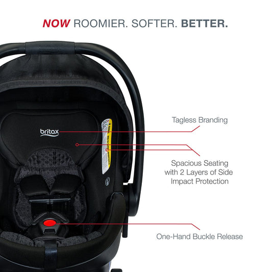 Britax B-Free & B-Safe Gen2 FlexFit Travel System - Midnight