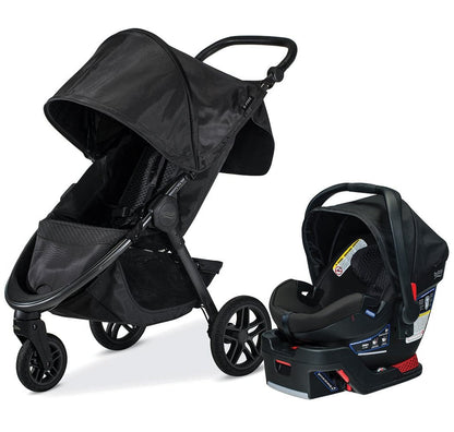 Britax B-Free & B-Safe Ultra Travel System - Midnight