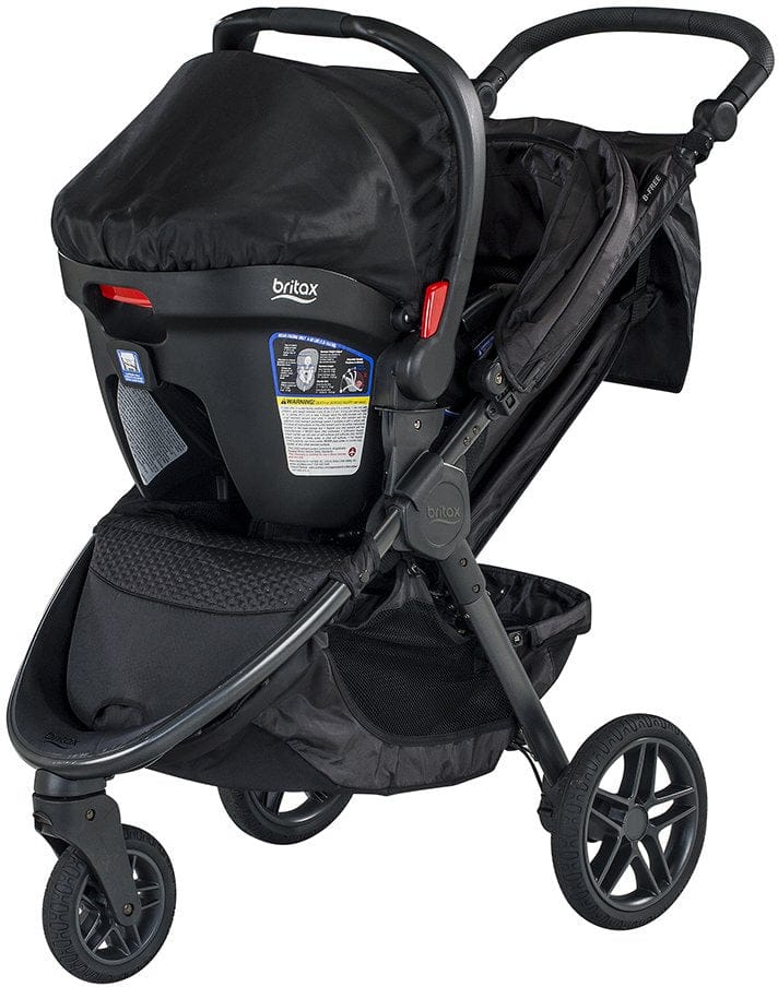 Britax B-Free & B-Safe Ultra Travel System - Midnight