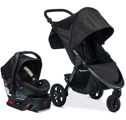Britax B-Free & B-Safe Ultra Travel System - Midnight