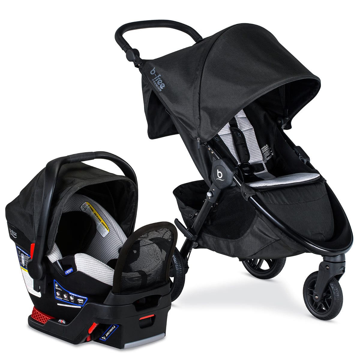 Britax B-Free + Endeavours Travel System - Clean Comfort - S11771200