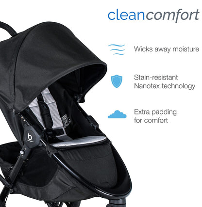Britax B-Free + Endeavours Travel System - Clean Comfort