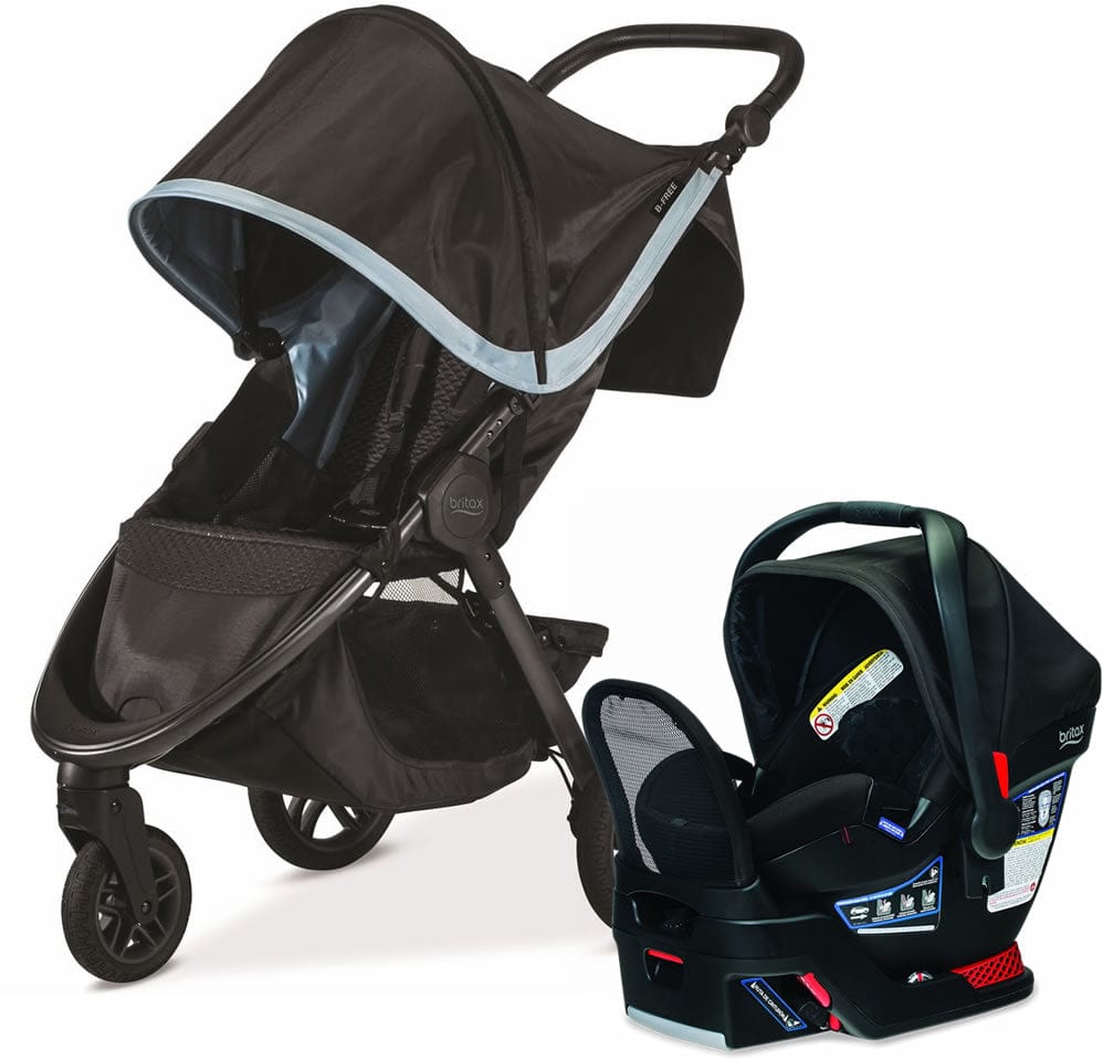 Britax B-Free + Endeavours Travel System - Frost/Circa
