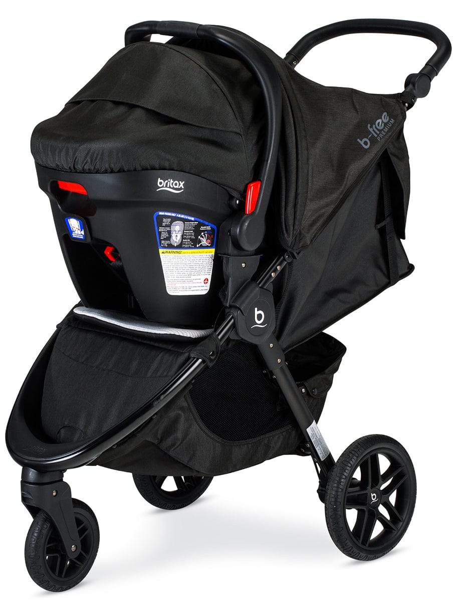 Britax B-Free Premium & B-Safe Gen2 FlexFit+ Travel System - Clean Comfort Black - S12777800