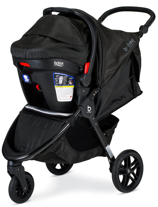 Britax B-Free Premium & B-Safe Gen2 FlexFit+ Travel System - Clean Comfort Black - S12777800