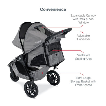 Britax B-Free Sport & B-Safe Gen2 FlexFit+ Travel System - Asher - S12778100