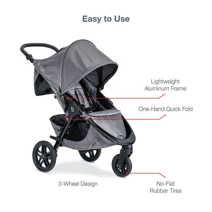 Britax B-Free Sport & B-Safe Gen2 FlexFit+ Travel System - Asher - S12778100