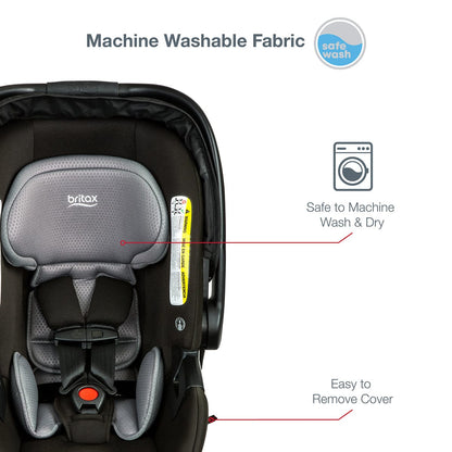 Britax B-Lively & B-Safe Gen2 FlexFit Travel System - Twilight (SafeWash) - S12776800