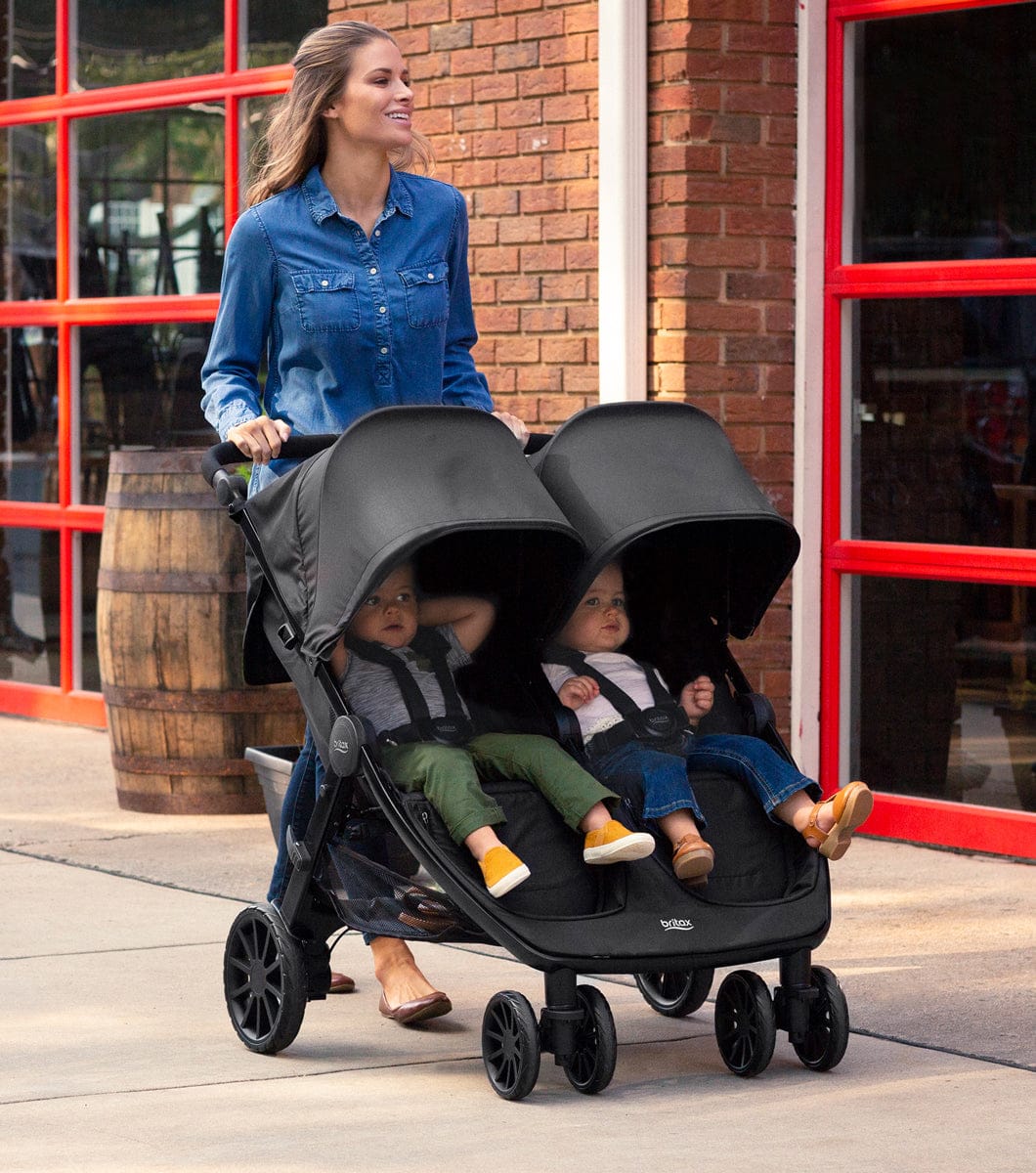 Britax B-Lively Double Stroller - Raven - U761905