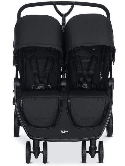 Britax B-Lively Double Stroller - Raven - U761905