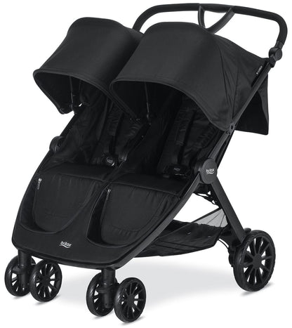 Britax B-Lively Double Stroller - Raven - U761905