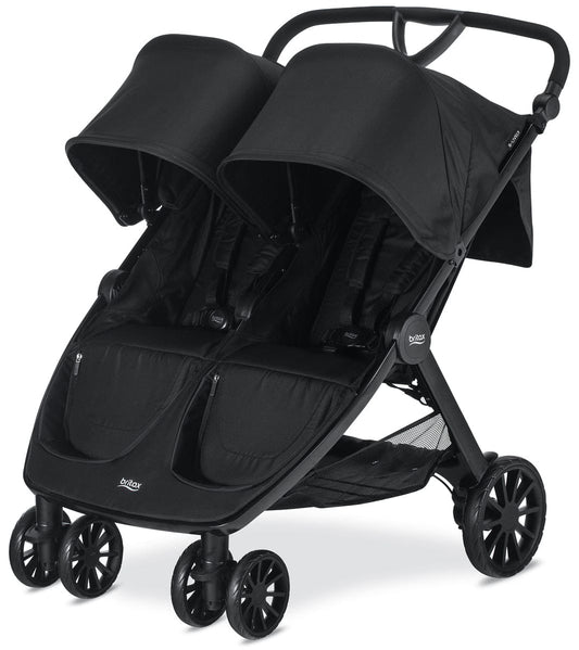 Britax B-Lively Double Stroller - Raven - U761905