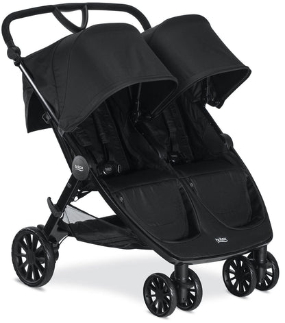 Britax B-Lively Double Stroller - Raven
