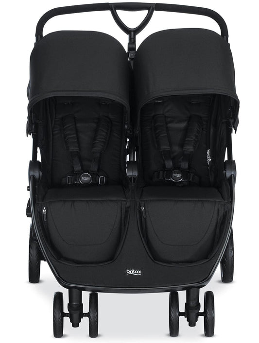 Britax B-Lively Double Stroller - Raven