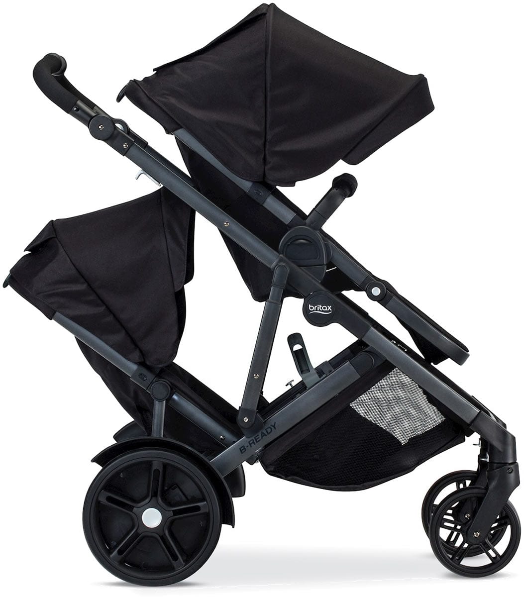 Britax B-Ready 2017 Double Stroller Bundle - Black