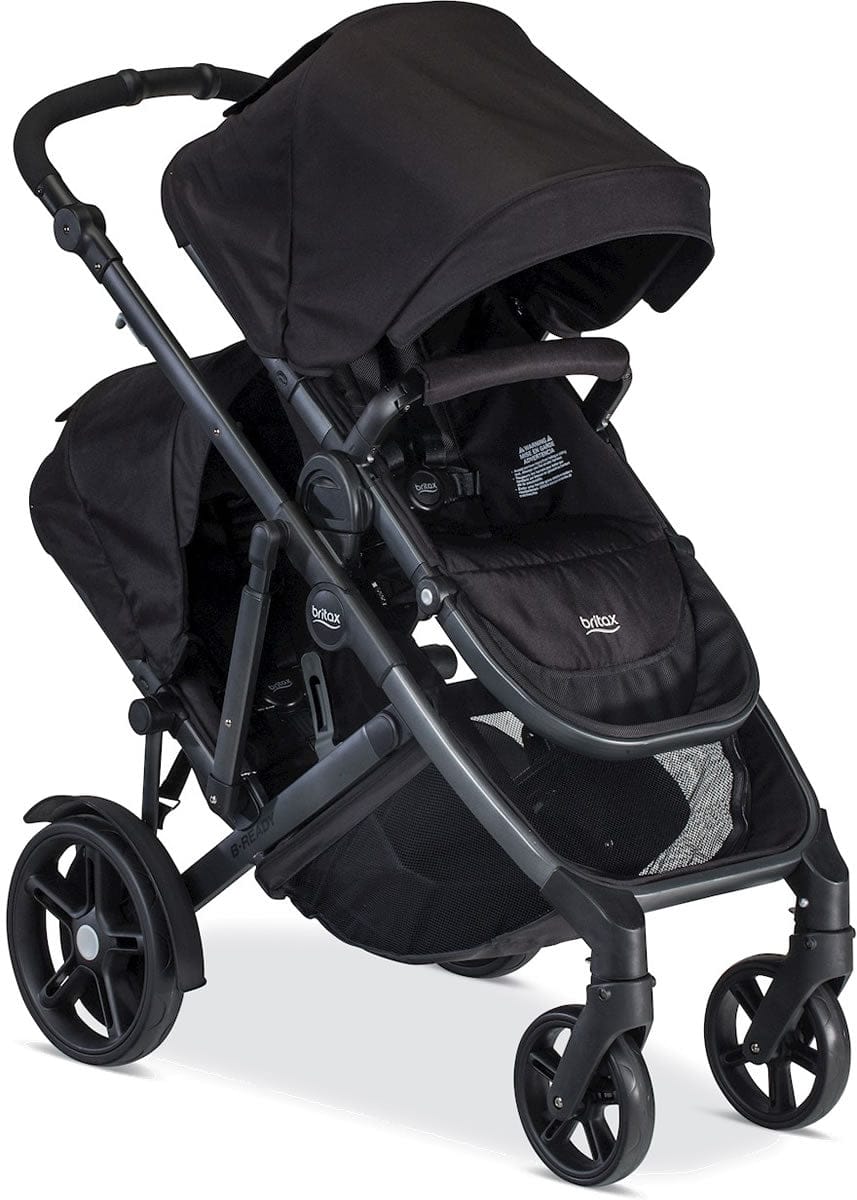 Britax B-Ready 2017 Double Stroller Bundle - Black