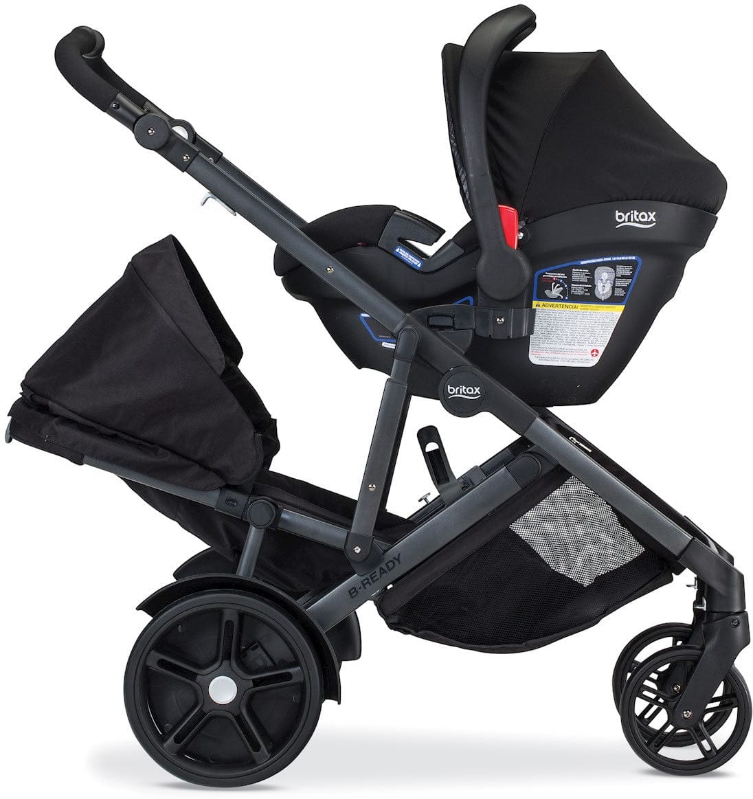 Britax B-Ready 2017 Double Stroller Bundle - Mist - U521848-S03642900