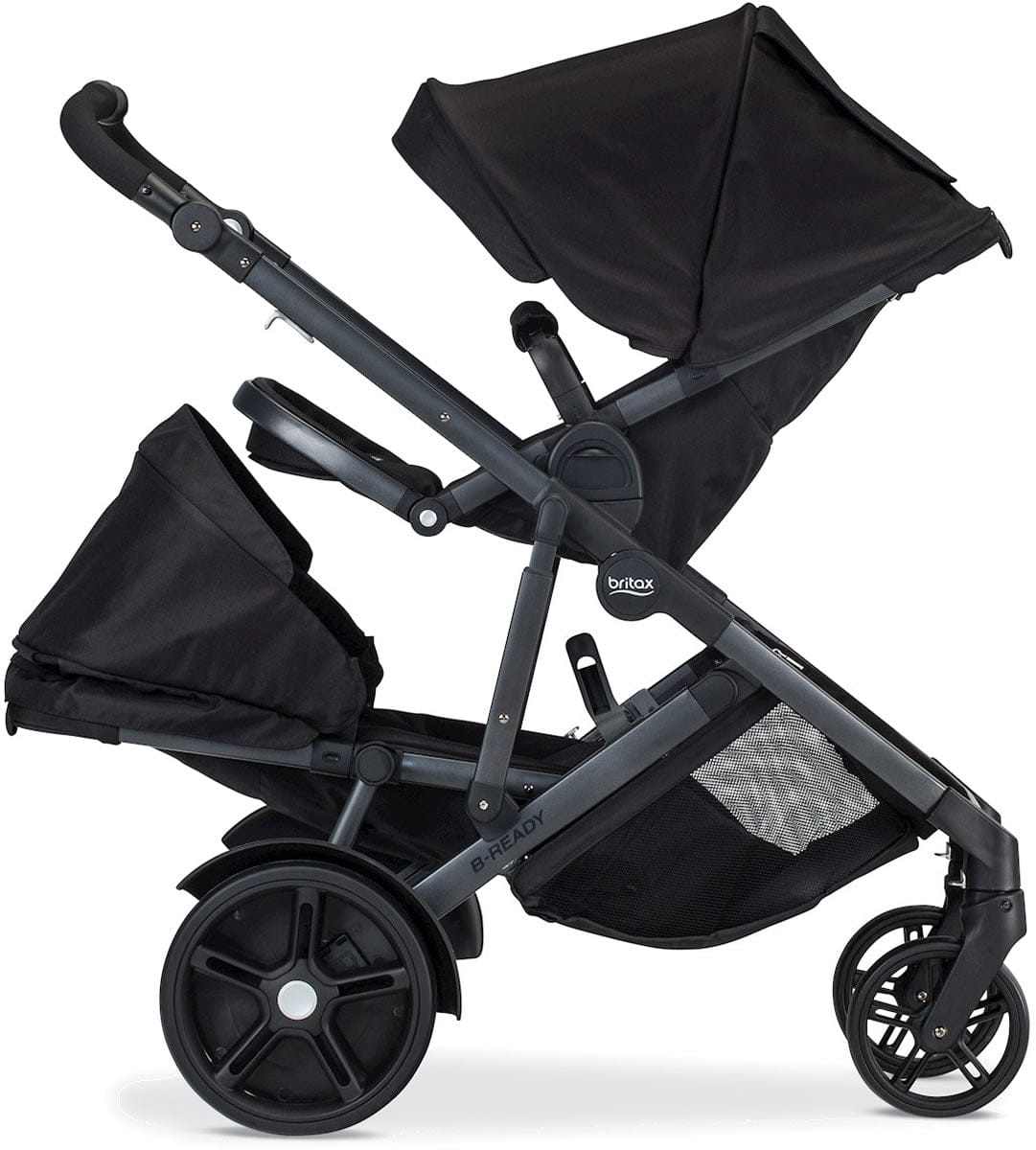 Britax B-Ready 2017 Double Stroller Bundle - Capri