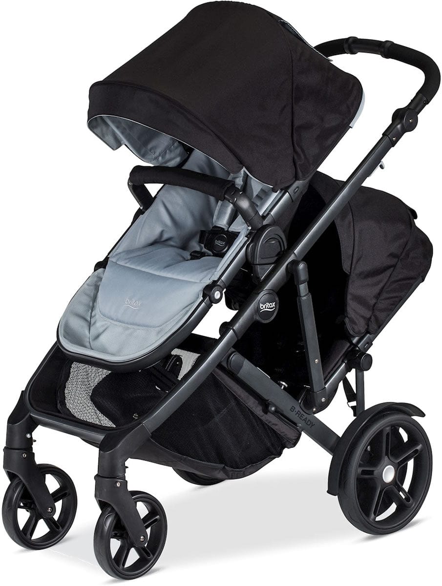 Britax B-Ready 2017 Double Stroller Bundle - Mist