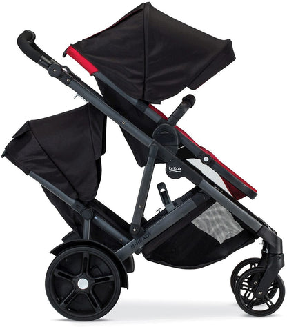 Britax B-Ready 2017 Double Stroller Bundle - Poppy