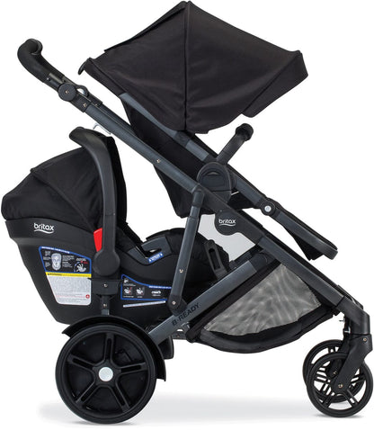 Britax B-Ready 2017 Single-to-Double Stroller - Black