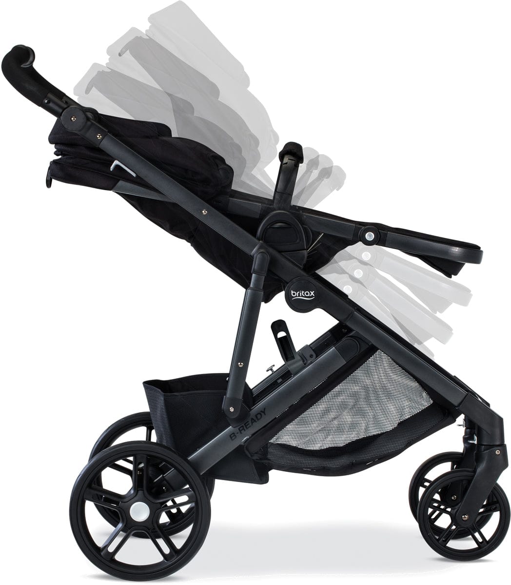 Britax B-Ready 2017 Single-to-Double Stroller - Black