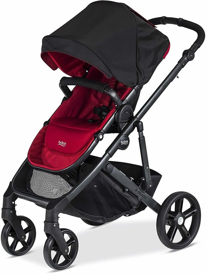 Britax B-Ready 2017 Single-to-Double Stroller - Poppy