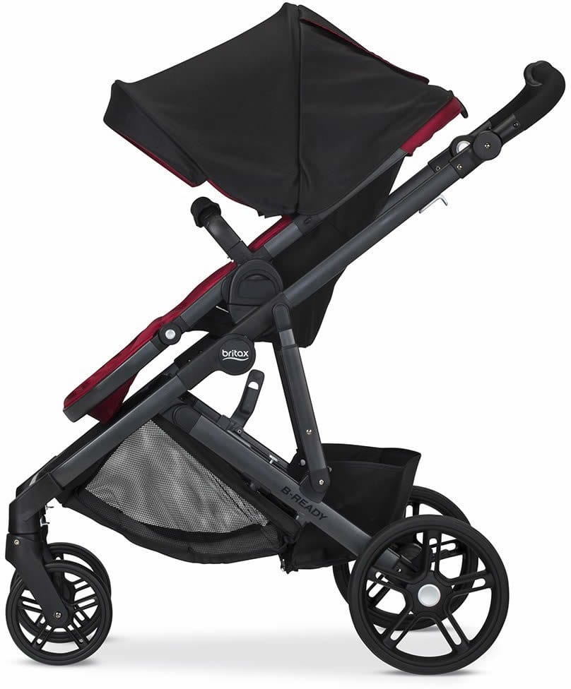 Britax B-Ready 2017 Single-to-Double Stroller - Poppy