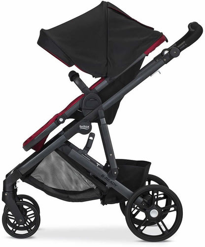 Britax B-Ready 2017 Single-to-Double Stroller - Poppy