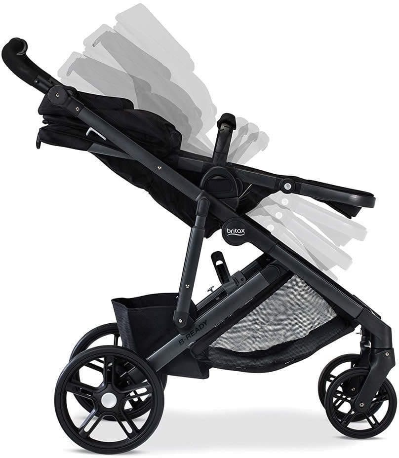 Britax B-Ready 2017 Single-to-Double Stroller - Poppy