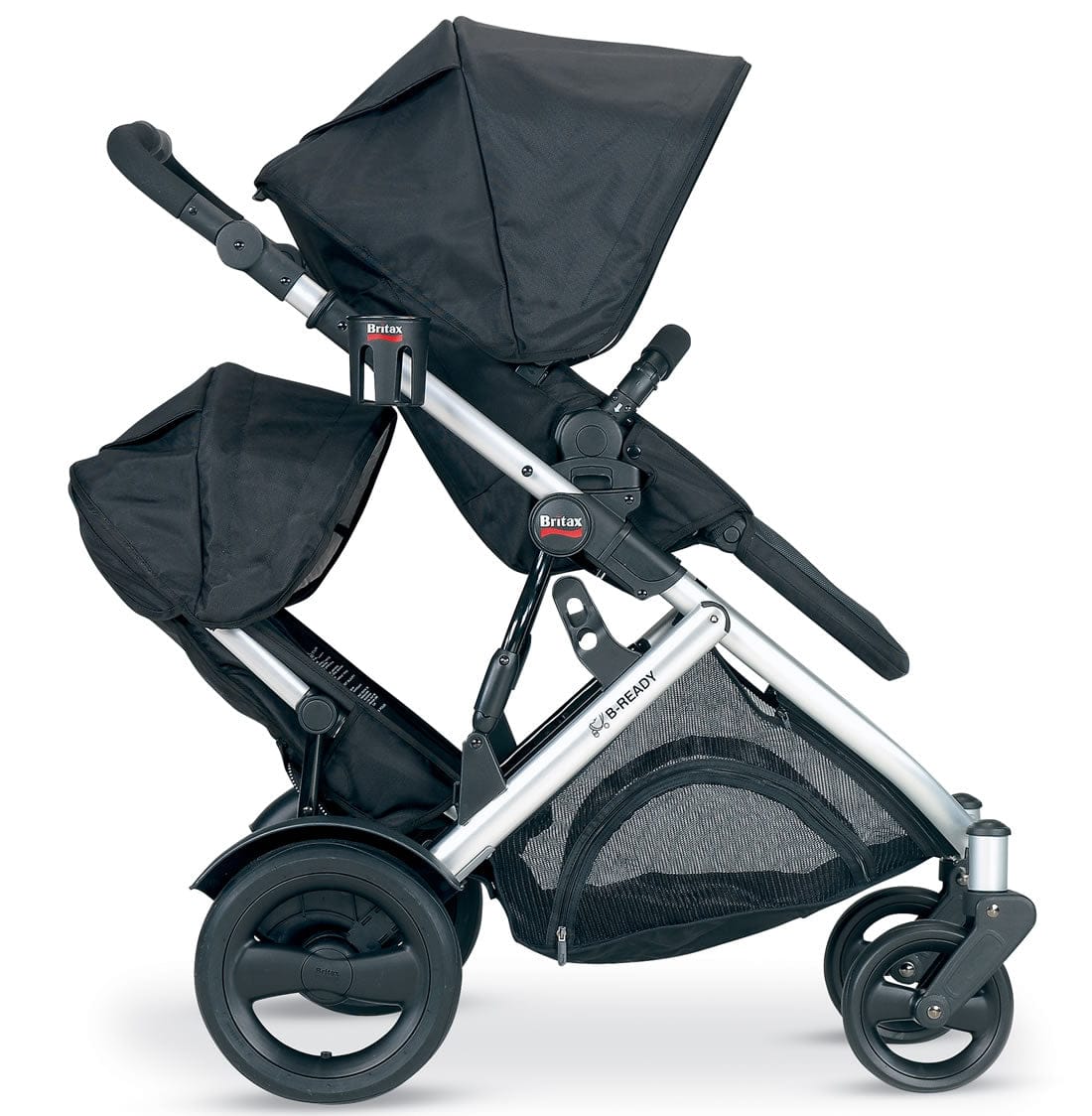 Britax B-Ready Double Stroller Bundle - Black - U731793-S838900